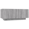 vidaXL 2 Piece TV Cabinet Set with LED Lights Grey Sonoma Engineered Wood