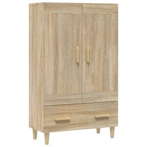 vidaXL Highboard Sonoma Oak 70x31x115 cm Engineered Wood