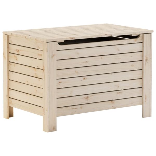 vidaXL Storage Box with Lid RANA 80x49x54 cm Solid Wood Pine