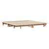 vidaXL Bed Frame without Mattress 200x200 cm Solid Wood Pine