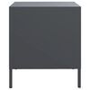 vidaXL Bedside Cabinet Anthracite 35x39x43.5 cm Steel