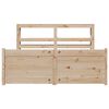 vidaXL Bed Frame with Headboard without Mattress 160x200 cm