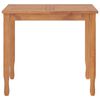 vidaXL 5 Piece Garden Dining Set Solid Wood Teak