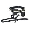 TRIXIE Dog Waist Belt with Leash Black 1275