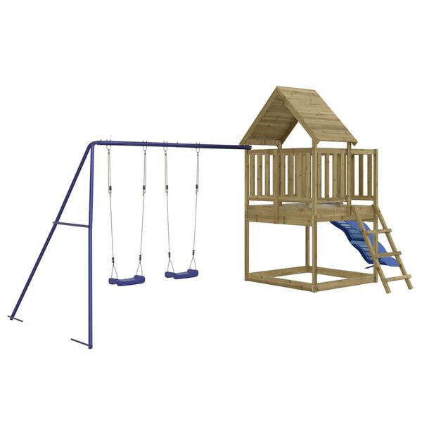 vidaXL Outdoor Playset Impregnated Wood Pine