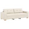 vidaXL Sofa 2 pcs Beige Linen