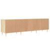 vidaXL TV Cabinet Sonoma Oak 150x30x44.5 cm Engineered Wood