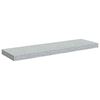 vidaXL Floating Wall Shelves 4 pcs Concrete Grey 80x23.5x3.8 cm MDF