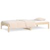 vidaXL Day Bed without Mattress 90x190 cm Single Single Solid Wood Pine