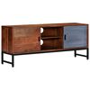 vidaXL TV Cabinet 120x30x49 cm Solid Acacia Wood