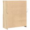 vidaXL Sideboard Sonoma Oak 81x37x100 cm Engineered Wood