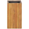 vidaXL Garden Raised Bed 33.5x33.5x60 cm Solid Acacia Wood