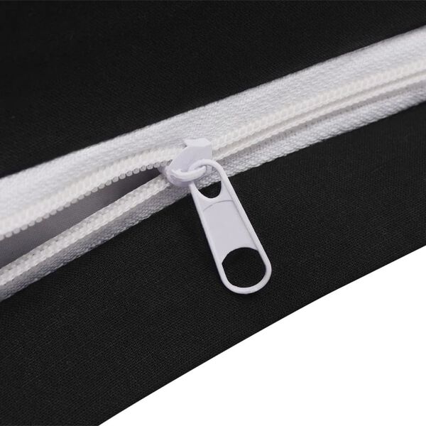 vidaXL Duvet Cover 135x200/80x80 cm Cotton