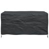 vidaXL Furniture Cover Plain Black 160 x 100 x 70 cm 210D