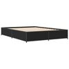 vidaXL Bed Frame without Mattress Black 120x190 cm Small Double