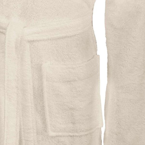 vidaXL Bathrobe KINN Cream XXXL Cotton