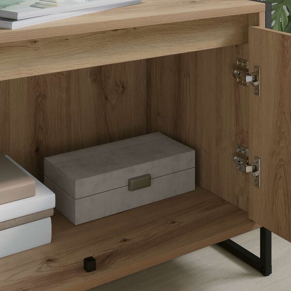 vidaXL TV Cabinet Artisian Oak 140 x 36 x 49.5 cm Engineered Wood