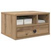 vidaXL Printer Stand Artisan Oak 40 x 32 x 24 cm Engineered Wood
