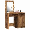 vidaXL Dressing Table 2 pcs Brown 50 x 41 x 135 cm Engineered wood