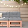 vidaXL Garden Middle Sofa Solid Wood Douglas