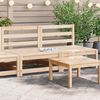 vidaXL Garden Middle Sofa Solid Wood Pine