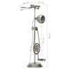 vidaXL Stand Lamp in Bike Design Iron