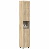 vidaXL Bathroom Cabinet Set TULUM Sonoma Oak 37 x 31.5 x 203 cm