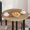 vidaXL Table Top Artisan oak 70 x 70 x 1.5 cm Engineered Wood