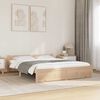 vidaXL Bed Frame without Mattress Solid Wood 140x190 cm