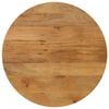 vidaXL Table Top &Oslash; 70x2.5 cm Round Solid Wood Mango