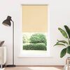 vidaXL Roller Blind Blackout Beige 95x210 cm Fabric Width 90.7 cm Polyester