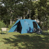 vidaXL Dome Tent with Roof with Storage Blue 455 x 252 x 178 cm