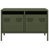 vidaXL TV Cabinet Olive Green 68x39x43.5 cm Cold-rolled Steel