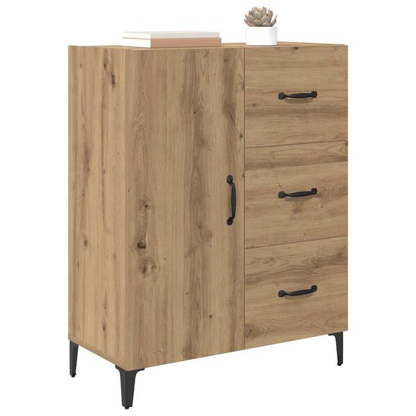 vidaXL Sideboard Artisan Oak 69.5 x 34 x 90 cm Engineered Wood