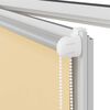 vidaXL Roller Blind Blackout 64.4x120 cm Fabric Width 60 cm Beige