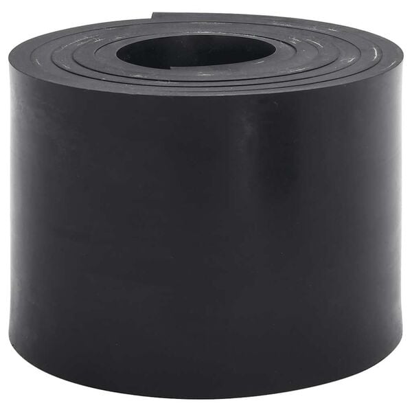 vidaXL Rubber Edge for Snow Plow Black 250x15x1 cm