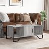 vidaXL Coffee Table Grey Sonoma 100x51x40 cm Engineered Wood