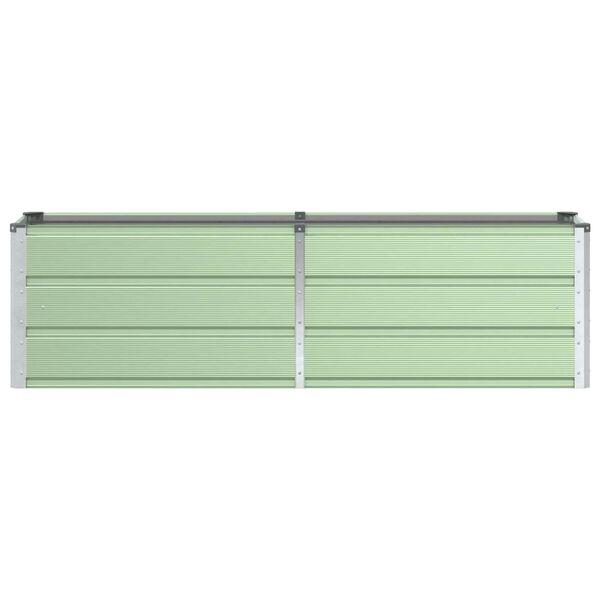 vidaXL Planter Green 160 x 40 x 45 cm Steel