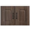 vidaXL Kitchen Cabinet with Storage Kalmar Brown Oak 60 x 31 x 40 cm