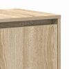 vidaXL Sideboard Sonoma Oak 135 x 41 x 75 cm Engineered Wood