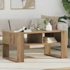 vidaXL Coffee Table Artisan Oak 92 x 53 x 45 cm Engineered Wood