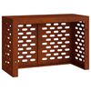 vidaXL Air Conditioner Cover Rusty 90 x 40 x 60 cm Weathering Steel