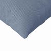 vidaXL Sofa Pillows 2 pcs Blue 200 x 40 cm Corduroy Fabric