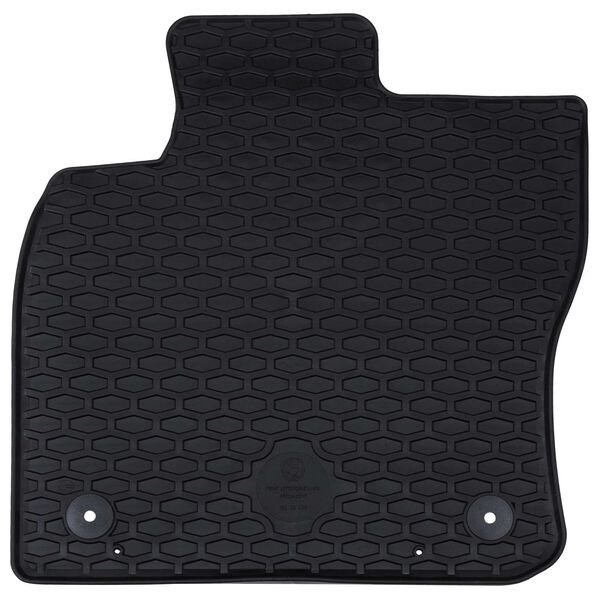 vidaXL Car Mat 4 pcs Black suitable for VW CADDY 2020- Rubber