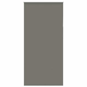 vidaXL Roller Blind Blackout Grey 115x230 cm Fabric Width 110.7 cm Polyester