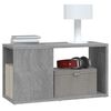 vidaXL TV Cabinet Grey Sonoma 60x24x32cm Engineered Wood
