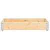 vidaXL Pallet Collar 80x120 cm Solid Pine Wood