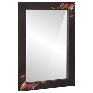 vidaXL Mirror Wall-mounted Multicolour 70 x 50 x 3 cm Glass