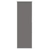 vidaXL Roller Blind Blackout Grey 40x150 cm Fabric Width 35.7 cm Polyester