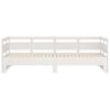 vidaXL Pull-out Day Bed without Mattress White 2x(80x200) cm